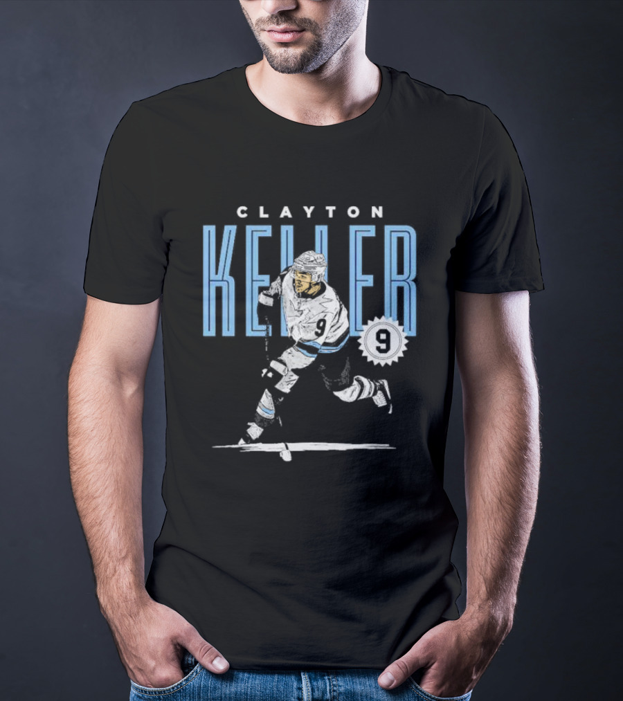 Clayton Keller Number 9 Hockey Player T-Shirt