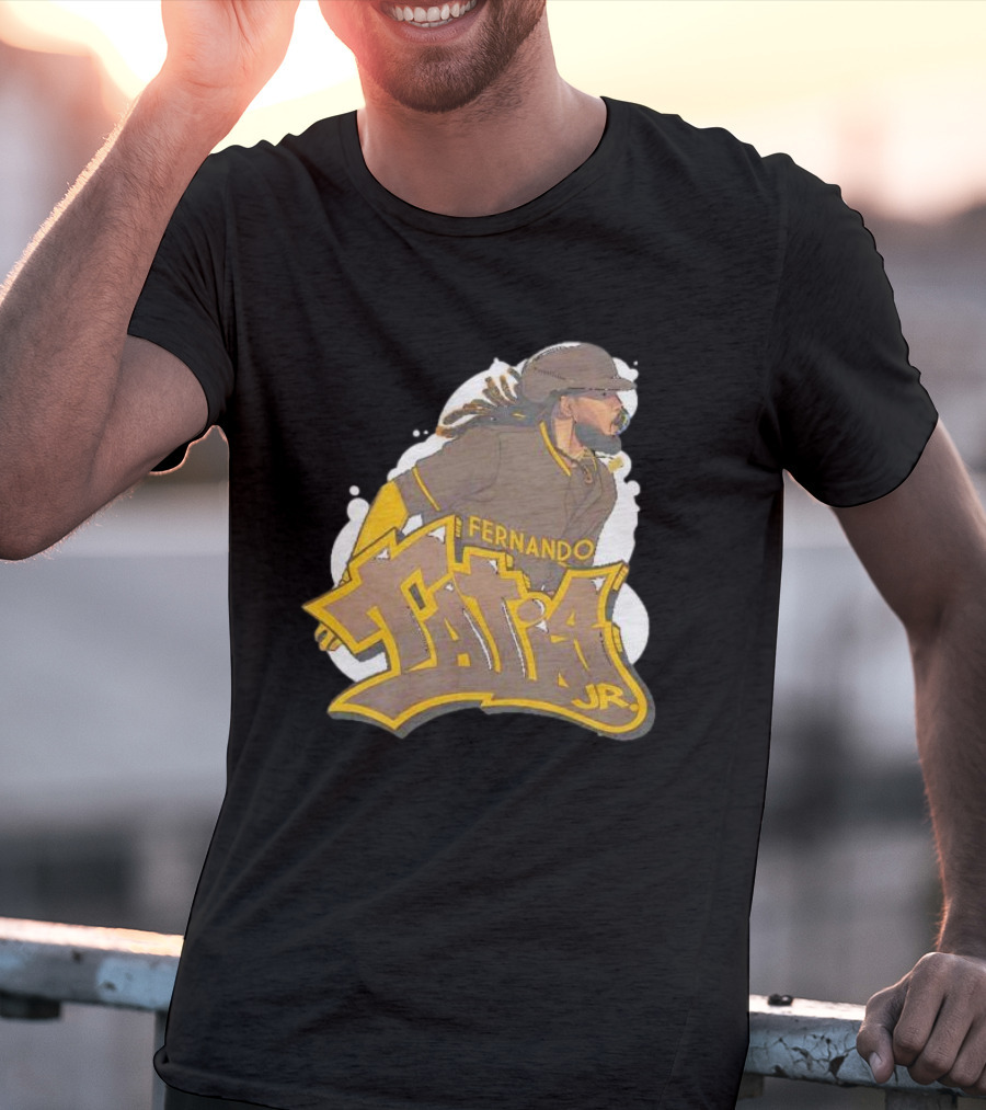 Fernando Tatis Jr San Diego Padres Graffiti T-Shirt