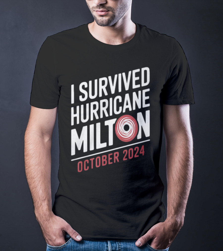 I Survived Hurricane Milton October T-Shirt