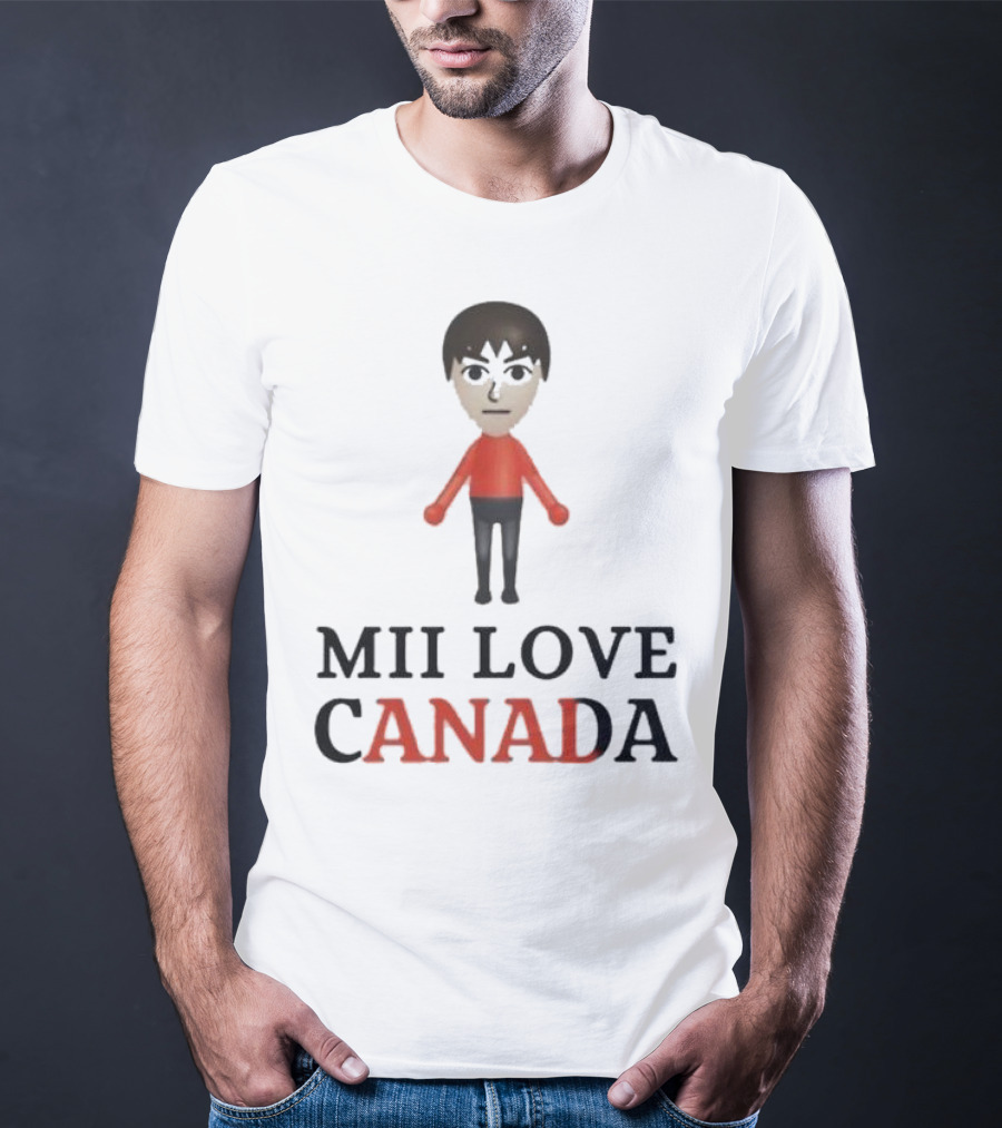 Mii Love Canada Iconic Character T-Shirt