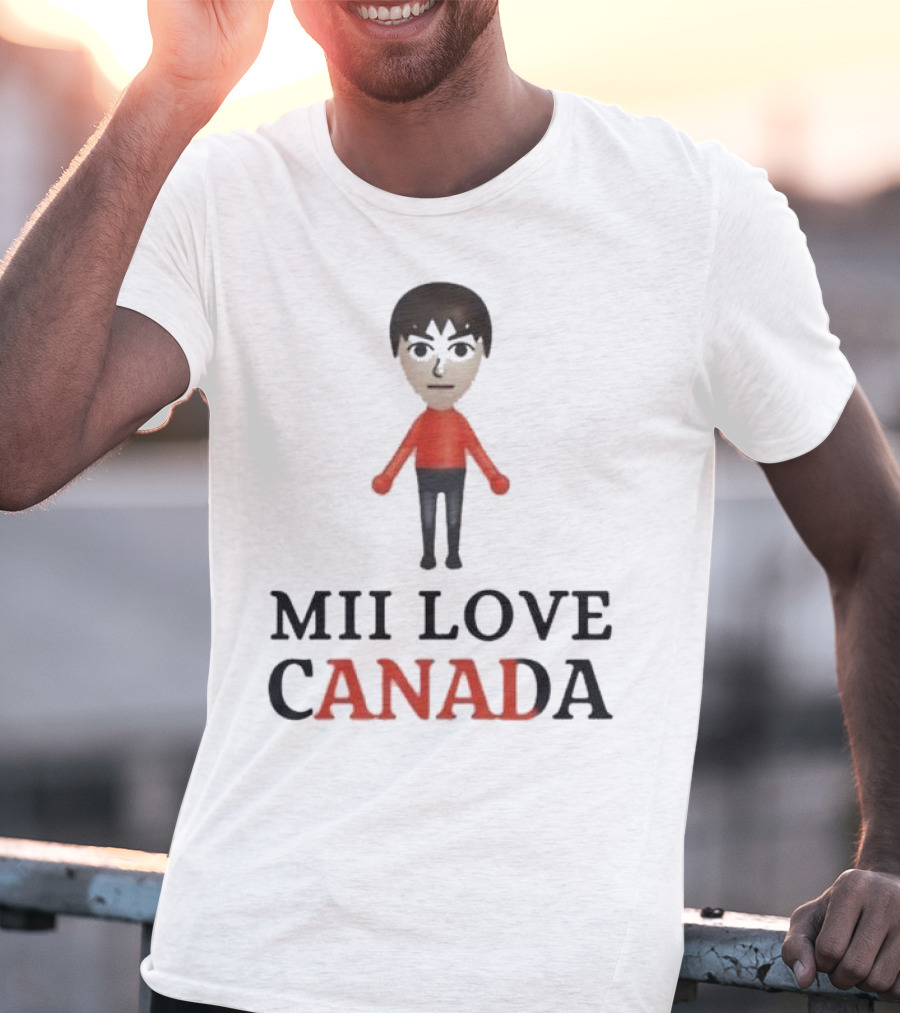 Mii Love Canada Iconic Character T-Shirt