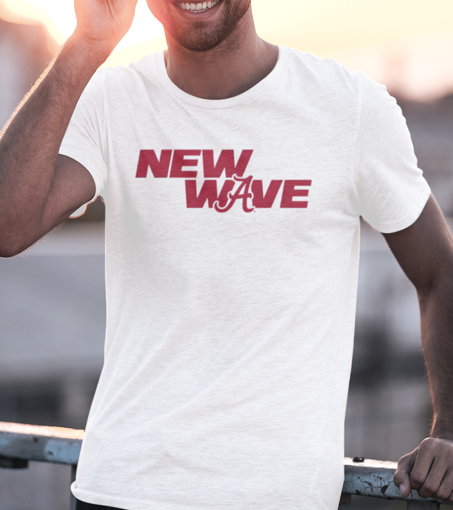 New Wave Alabama Crimson Tide Podcast T-Shirt