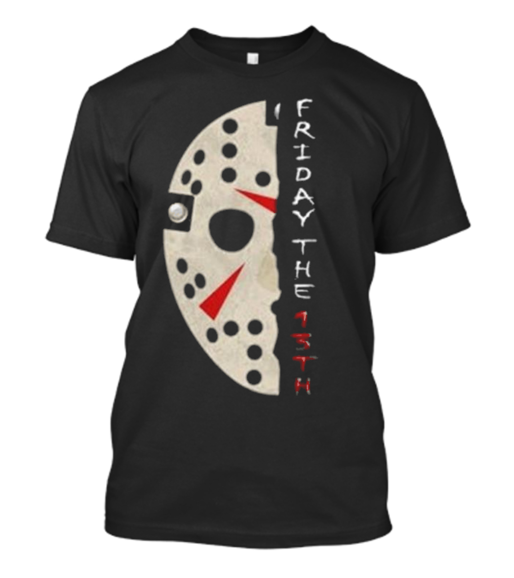 Jason Voorhees Mask Friday The 13th Vintage T-Shirt