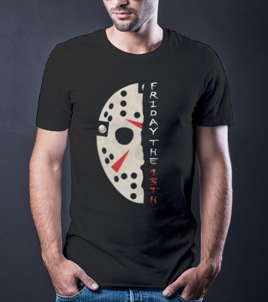 Jason Voorhees Mask Friday The 13th Vintage T-Shirt