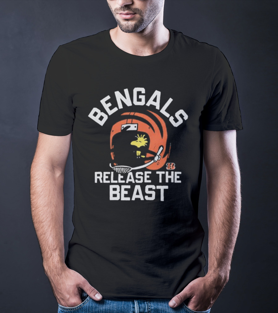 Youth Bengals Release The Beast Peanuts Collaboration T-Shirt
