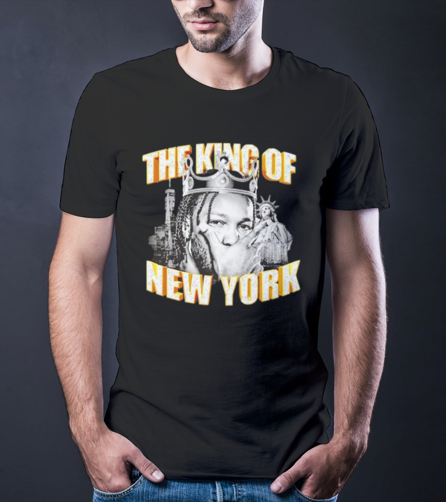 The King Of New York Knicks Basketball Jalen Brunson T-Shirt
