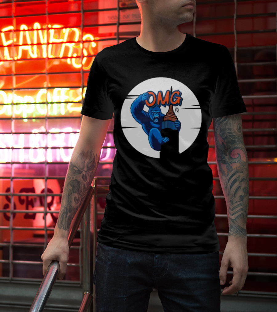OMG King Kong Empire Tower Iconic Reference T-Shirt