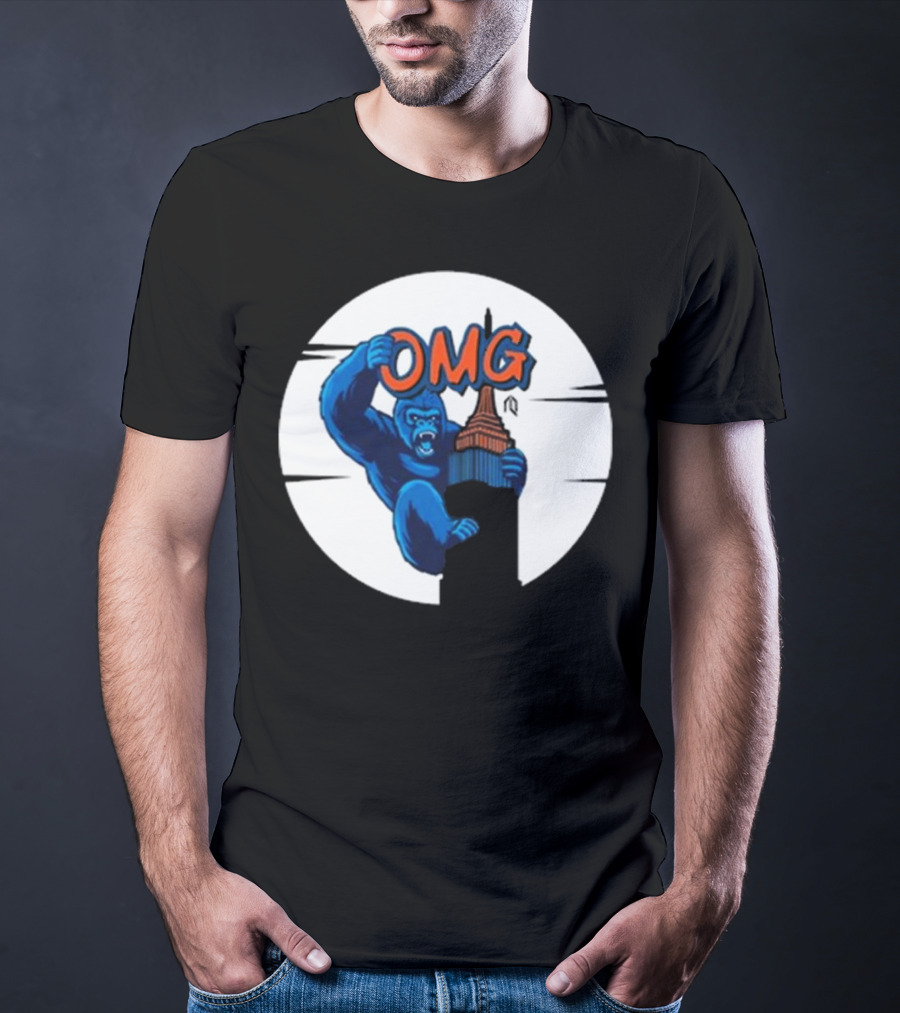 OMG King Kong Empire Tower Iconic Reference T-Shirt