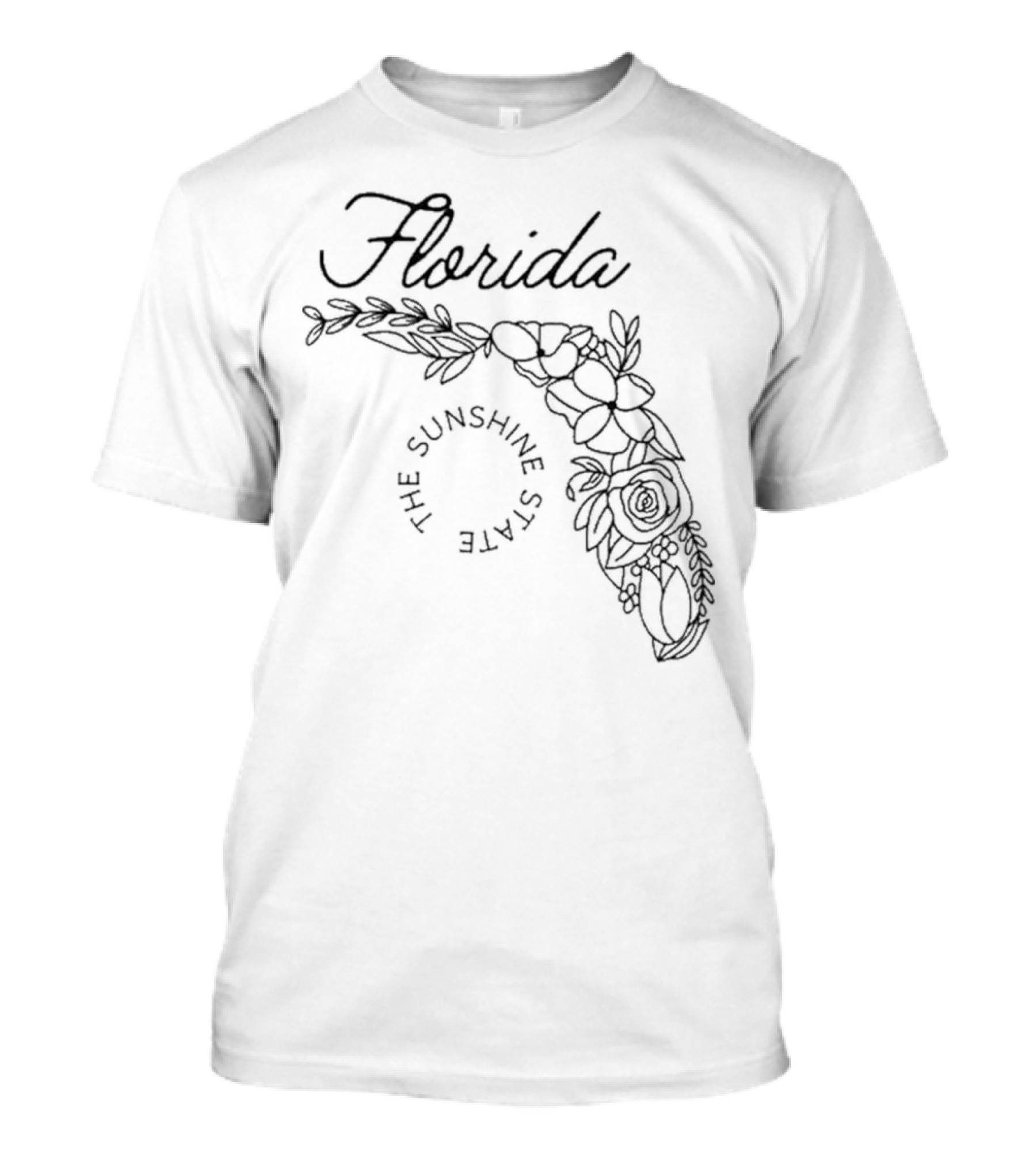 Florida The Sunshine State Stronger Than The Storm Hurricane Milton T-Shirt