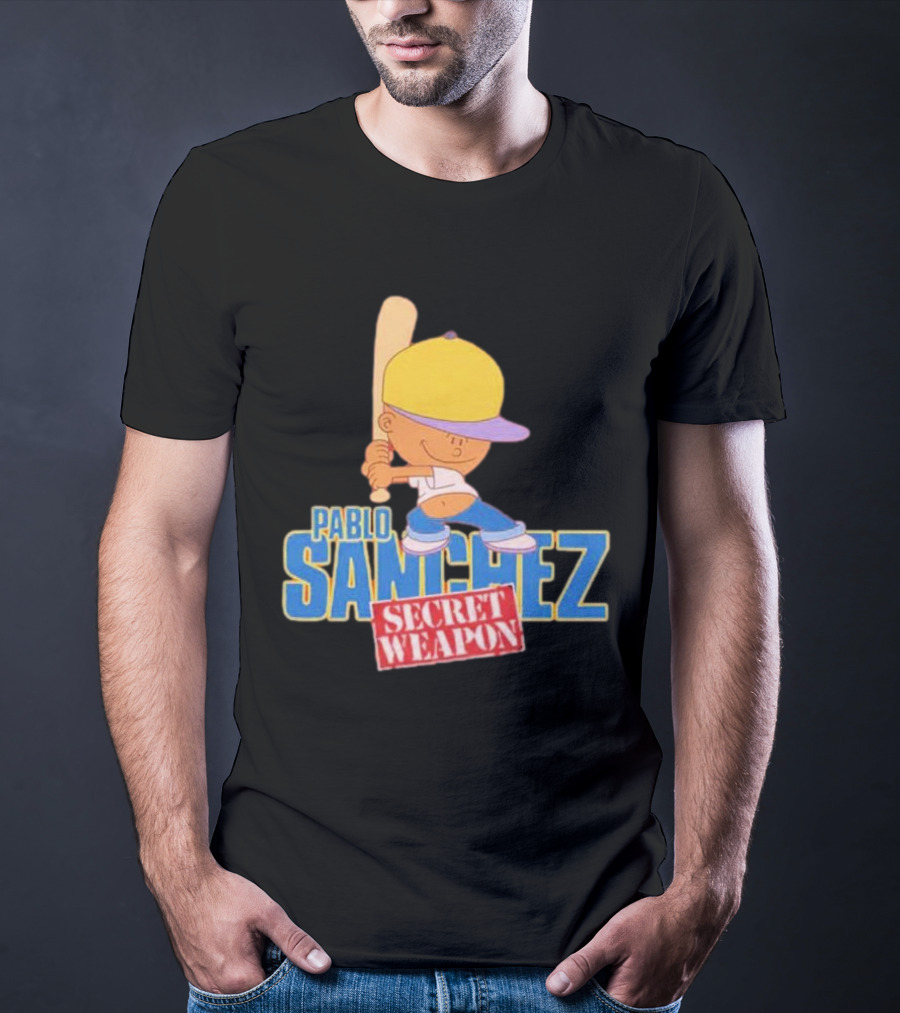 Pablo Sanchez Secret Weapon Backyard Baseball T-Shirt