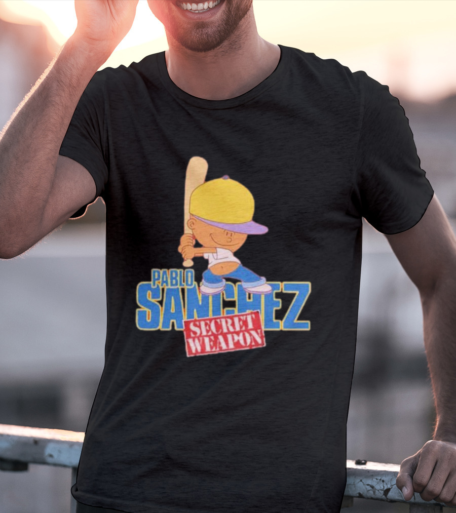 Pablo Sanchez Secret Weapon Backyard Baseball T-Shirt