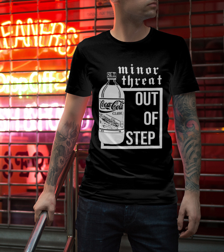 Minor Threat Coca-Cola Classic Out Of Step T-Shirt