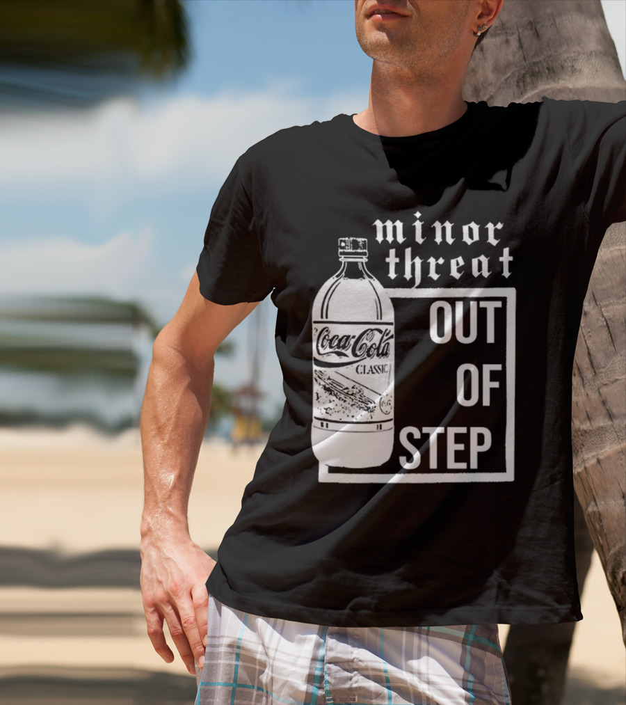 Minor Threat Coca-Cola Classic Out Of Step T-Shirt