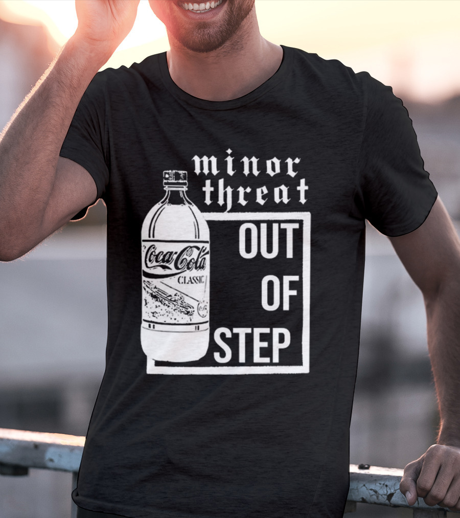 Minor Threat Coca-Cola Classic Out Of Step T-Shirt