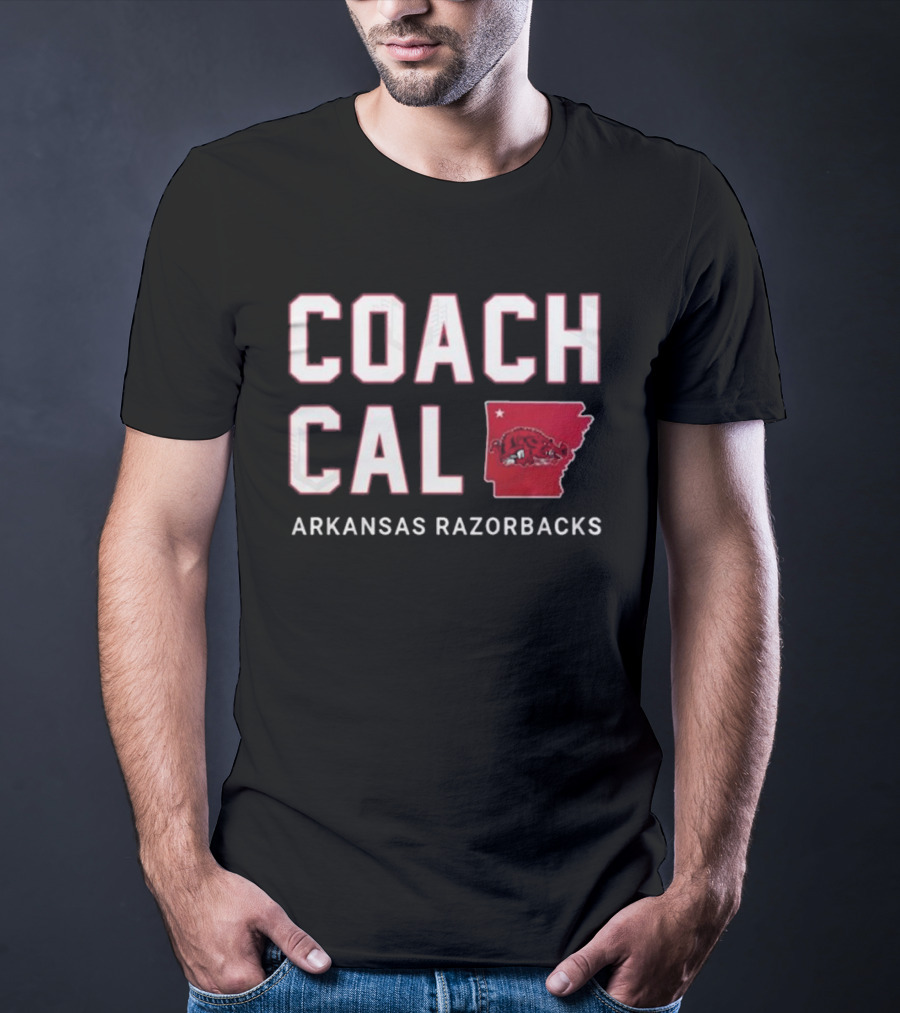 Coach Cal Arkansas Razorbacks Basketball T-Shirt