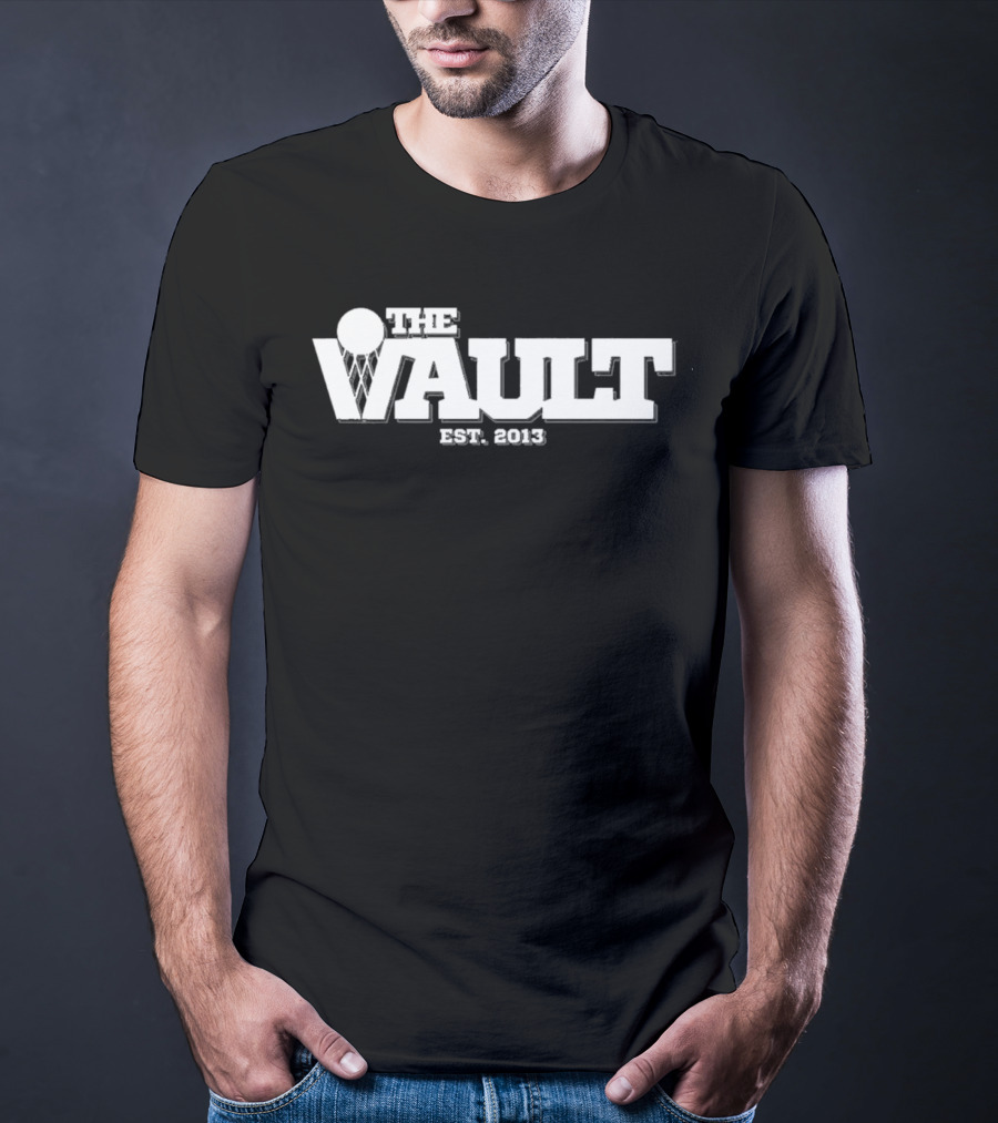 The Vault Est 2013 Basketball Hoop T-Shirt