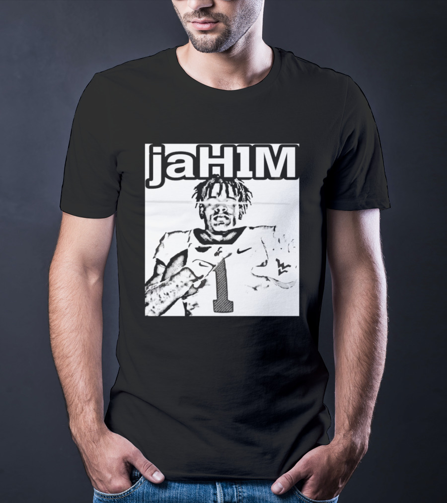 JaH1M Jahiem White West Virginia Mountaineers Football Player T-Shirt