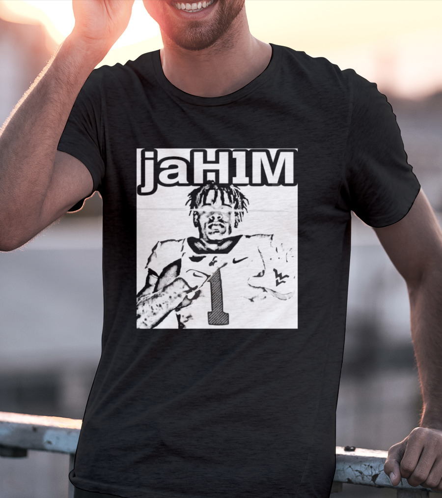 JaH1M Jahiem White West Virginia Mountaineers Football Player T-Shirt