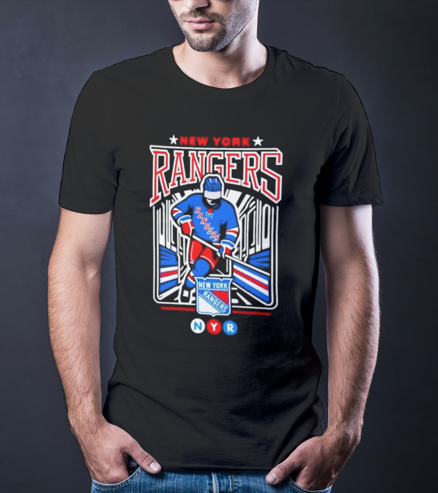 New York Rangers NYR Player Hockey T-Shirt
