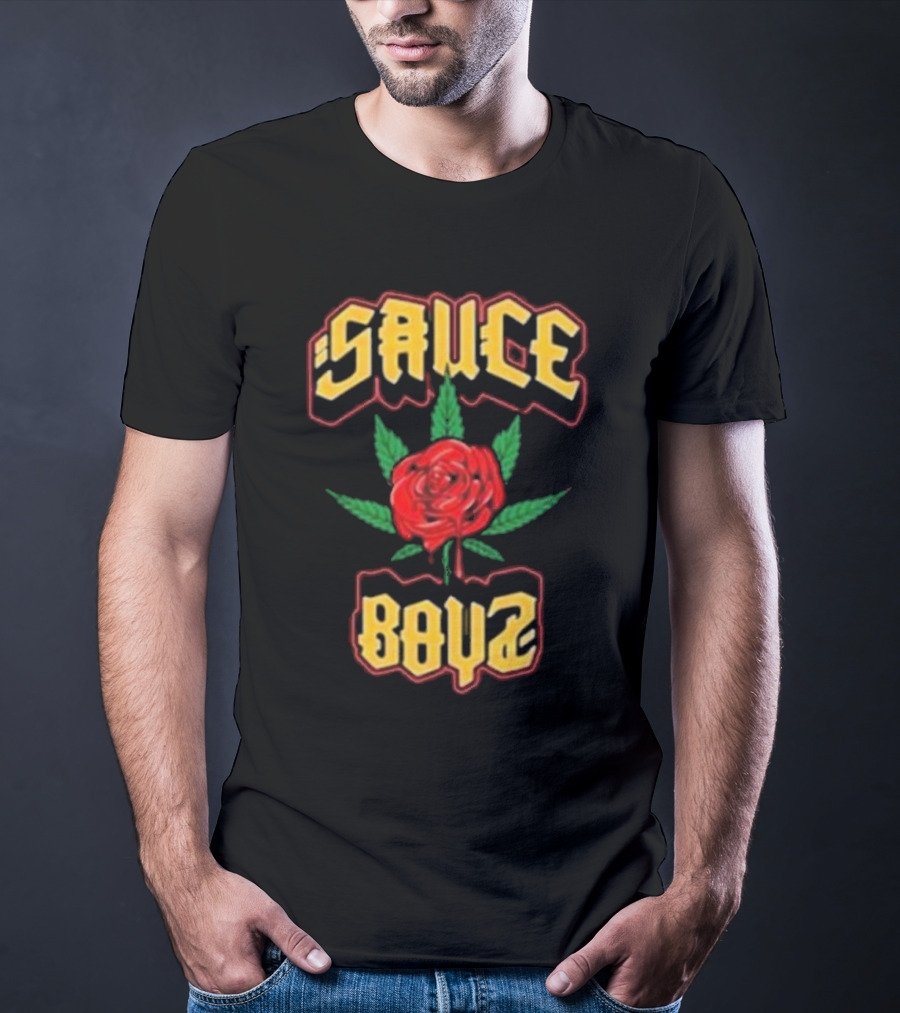 Sauce Boyz Rose Eladio Carrión Merch T-Shirt