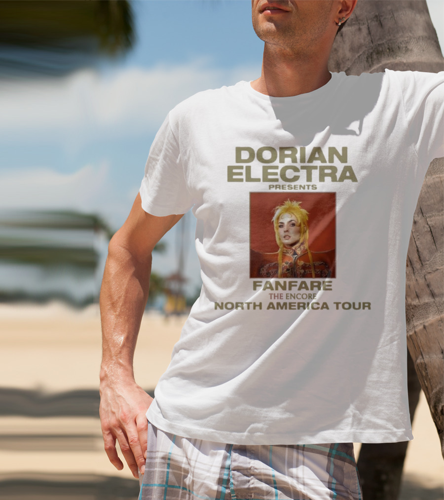 Dorian Electra Presents Fanfare The Encore North America Tour T-Shirt
