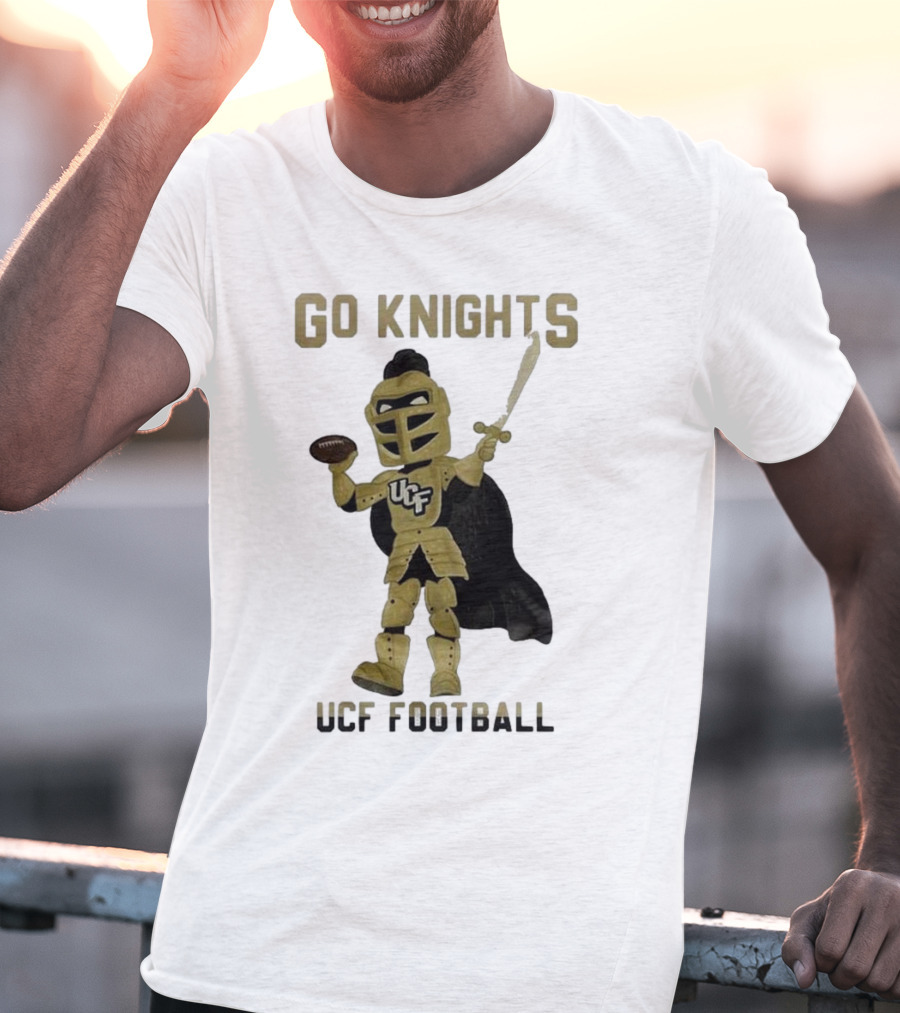 UCF Knights Go Knights UCF Football Mascot T-Shirt
