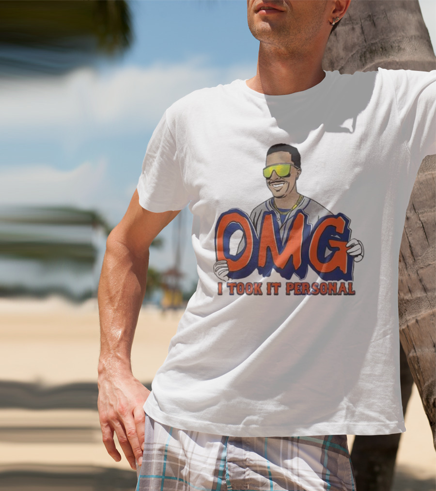 Mark Vientos OMG I Took It Personal Vintage Style Caricature T-Shirt