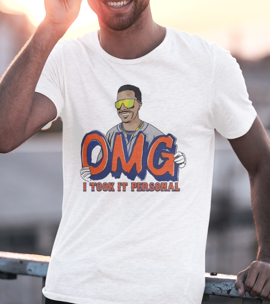 Mark Vientos OMG I Took It Personal Vintage Style Caricature T-Shirt