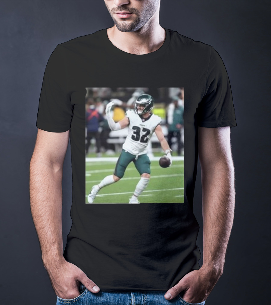 Nick Sirianni Wearing Reed Blankenship Philadelphia Eagles Football Jersey T-Shirt
