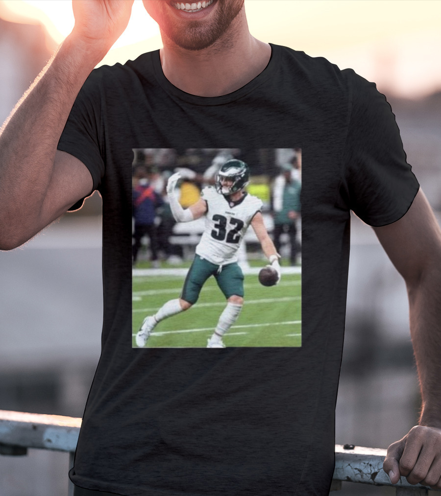 Nick Sirianni Wearing Reed Blankenship Philadelphia Eagles Football Jersey T-Shirt