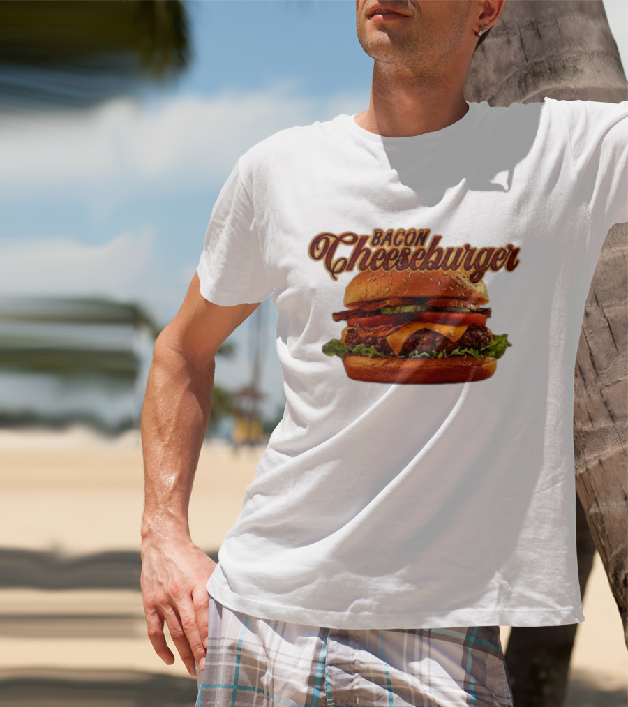 Bacon Cheeseburger Classic Stack T-Shirt