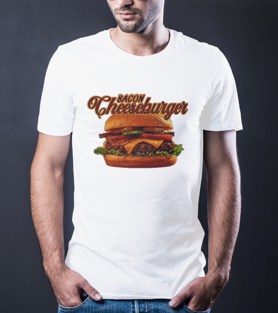 Bacon Cheeseburger Classic Stack T-Shirt