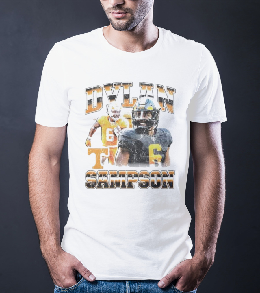 Dylan Sampson Tennessee Volunteers Football Retro 90s T-Shirt