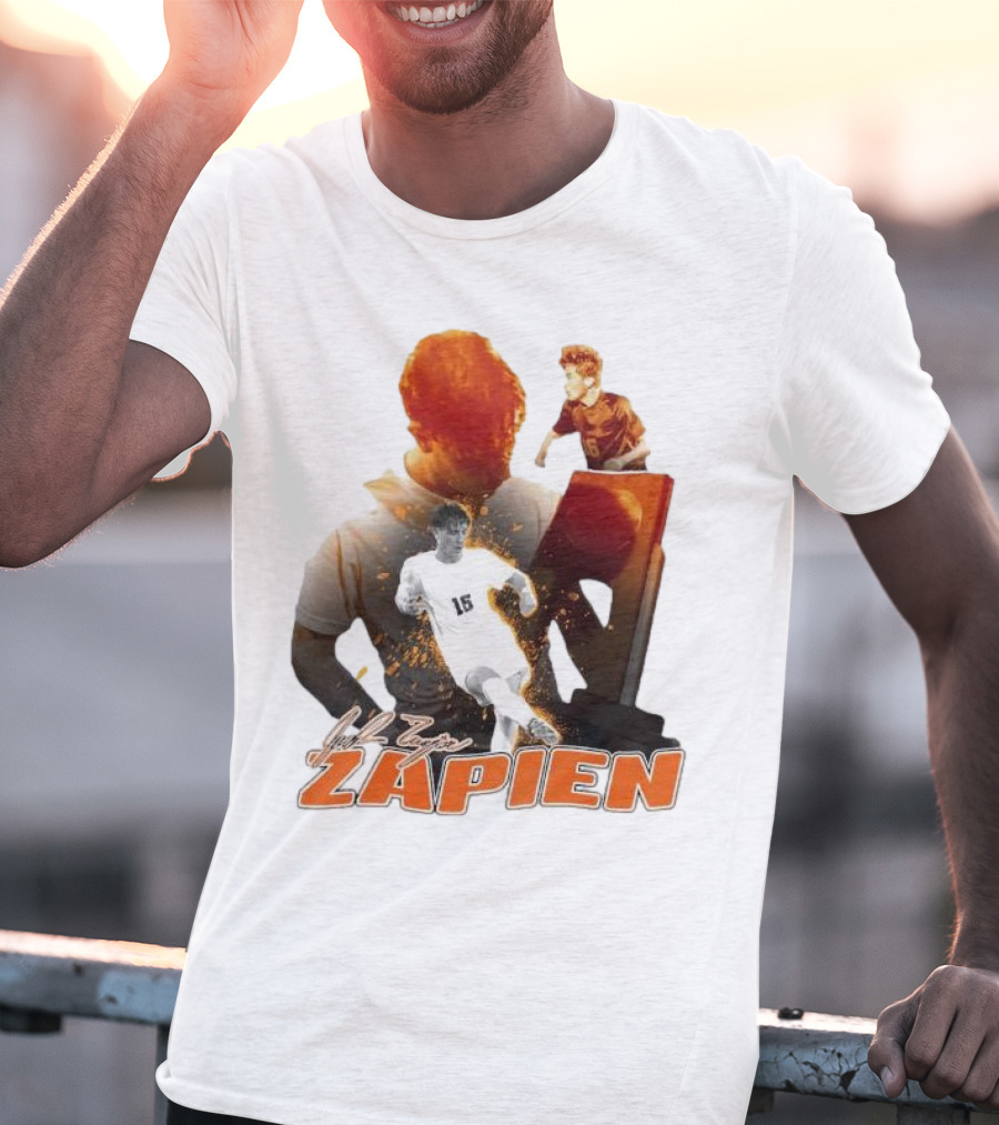 Jacob Zapien Soccer Star Player Signature And Trophy T-Shirt