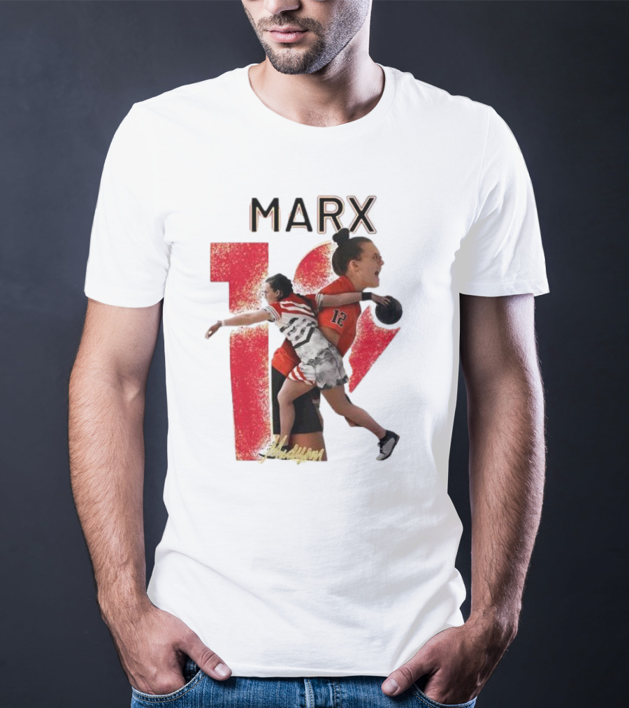Marx Number 12 Madyson Signature Bowling Action T-Shirt