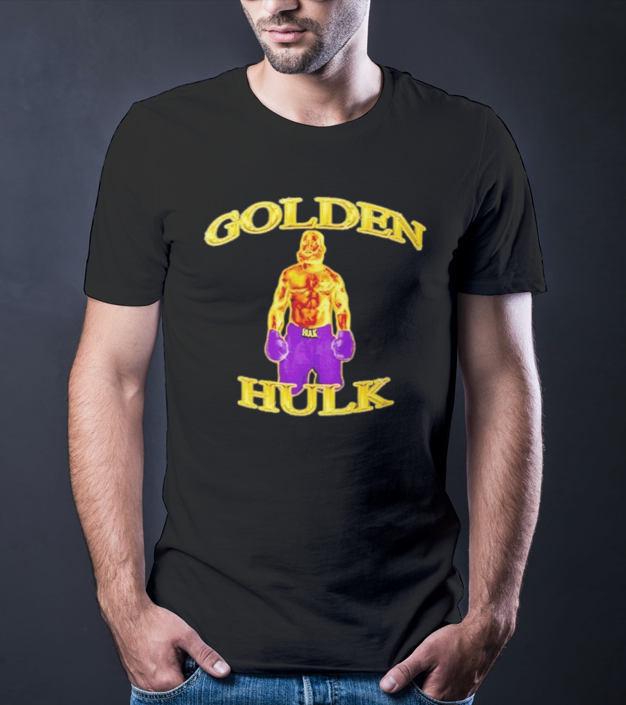 Golden Hulk Boxing Champion Ariel Perez T-Shirt