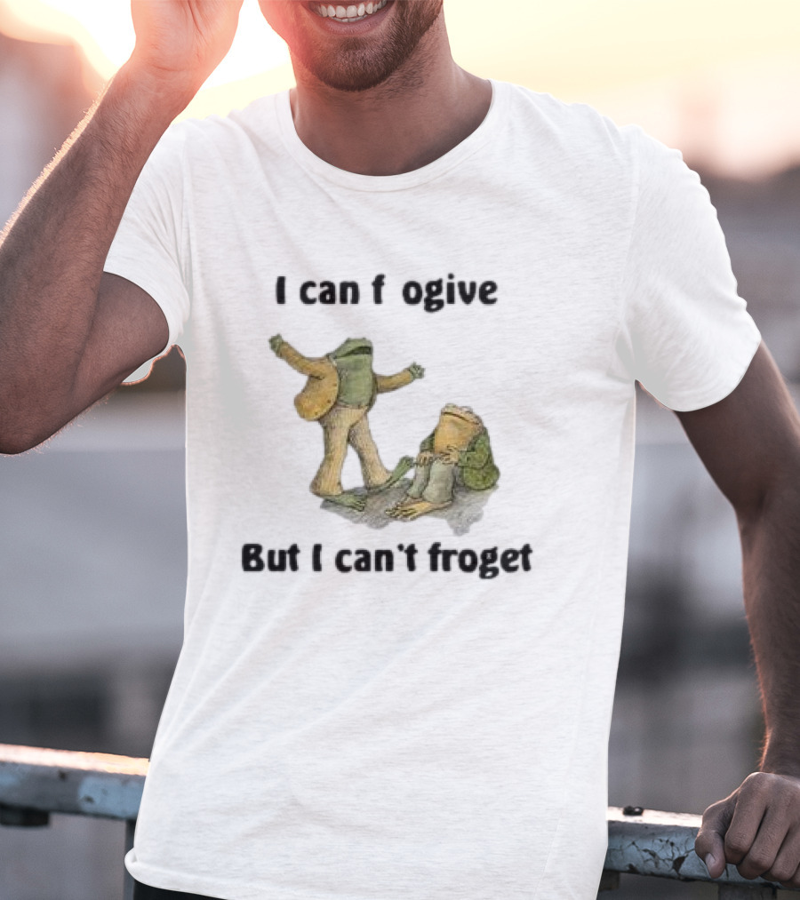 I Can Frogive But I Can’t Froget Frog Duo T-Shirt