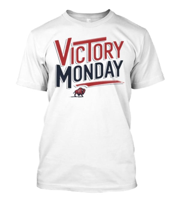 Victory Monday Buffalo Bills Josh Allen 17 Buffalo Football T-Shirt