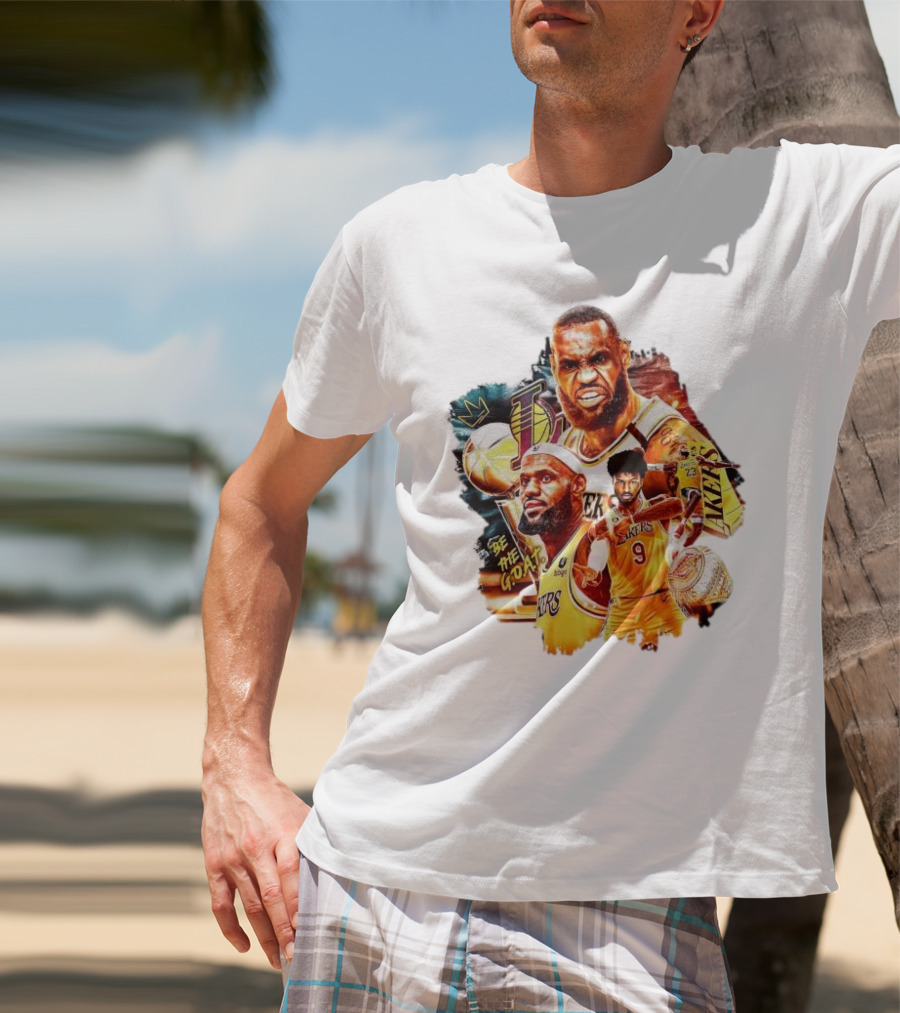 Lebron James Bronny James Lakers Be The Goat T-Shirt
