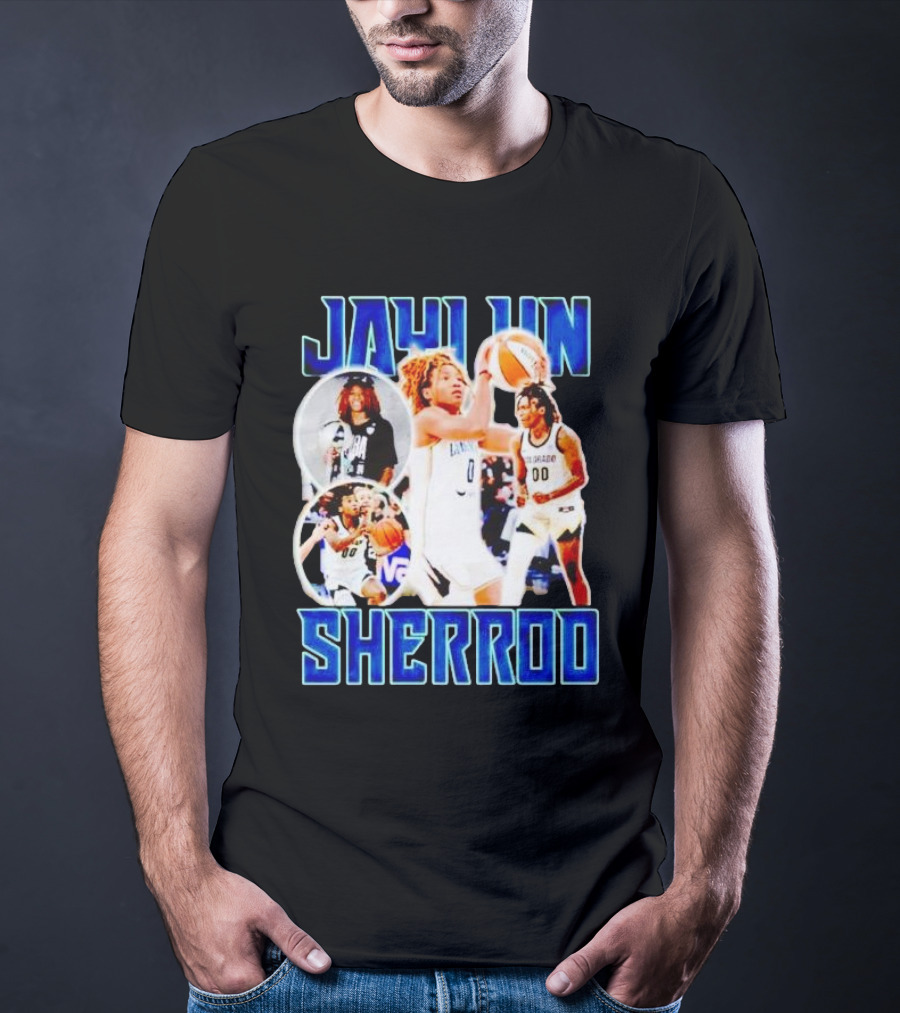 Jaylyn Sherrod Basketball Action Highlights T-Shirt