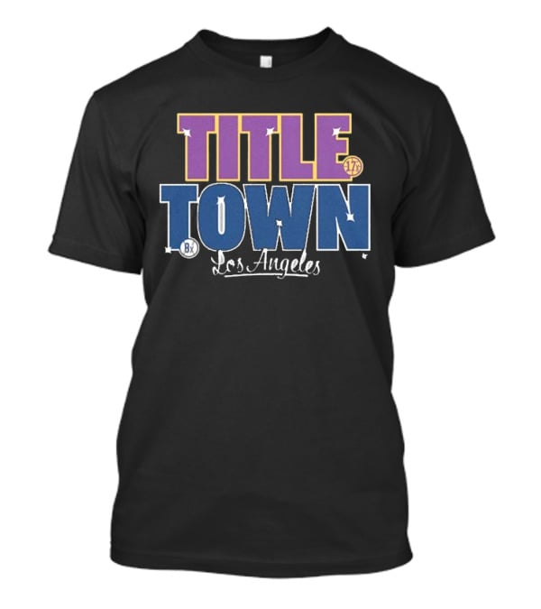 Los Angeles Dodgers 17x 8x Title Town T-Shirt