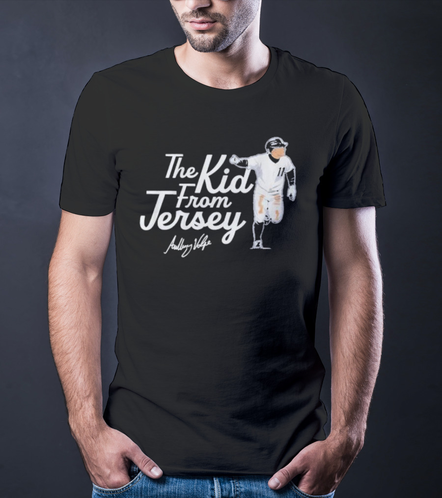The Kid From Jersey Anthony Volpe New York Yankees Iconic T-Shirt