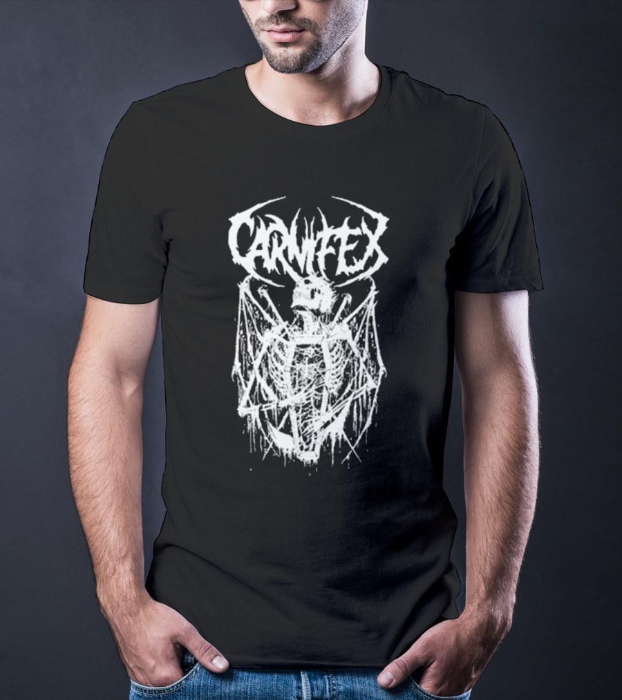 Carnifex Skeletal Coffin Wings T-Shirt