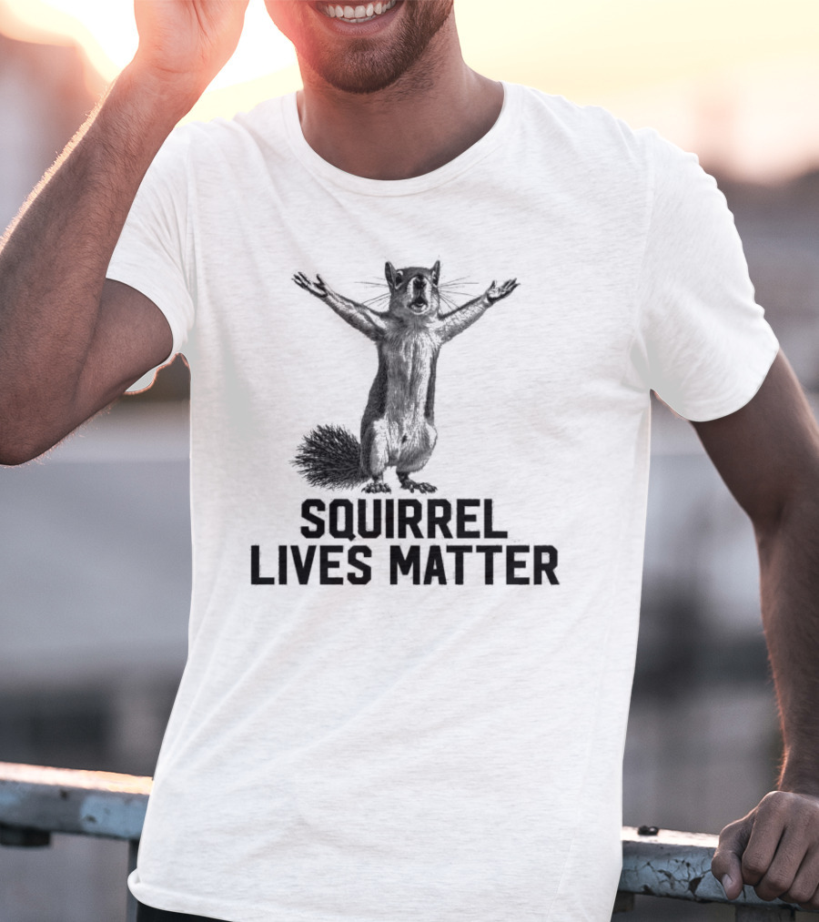 Justice For Peanut Squirrel Lives Matter Squirrel Lives Matter T-Shirt