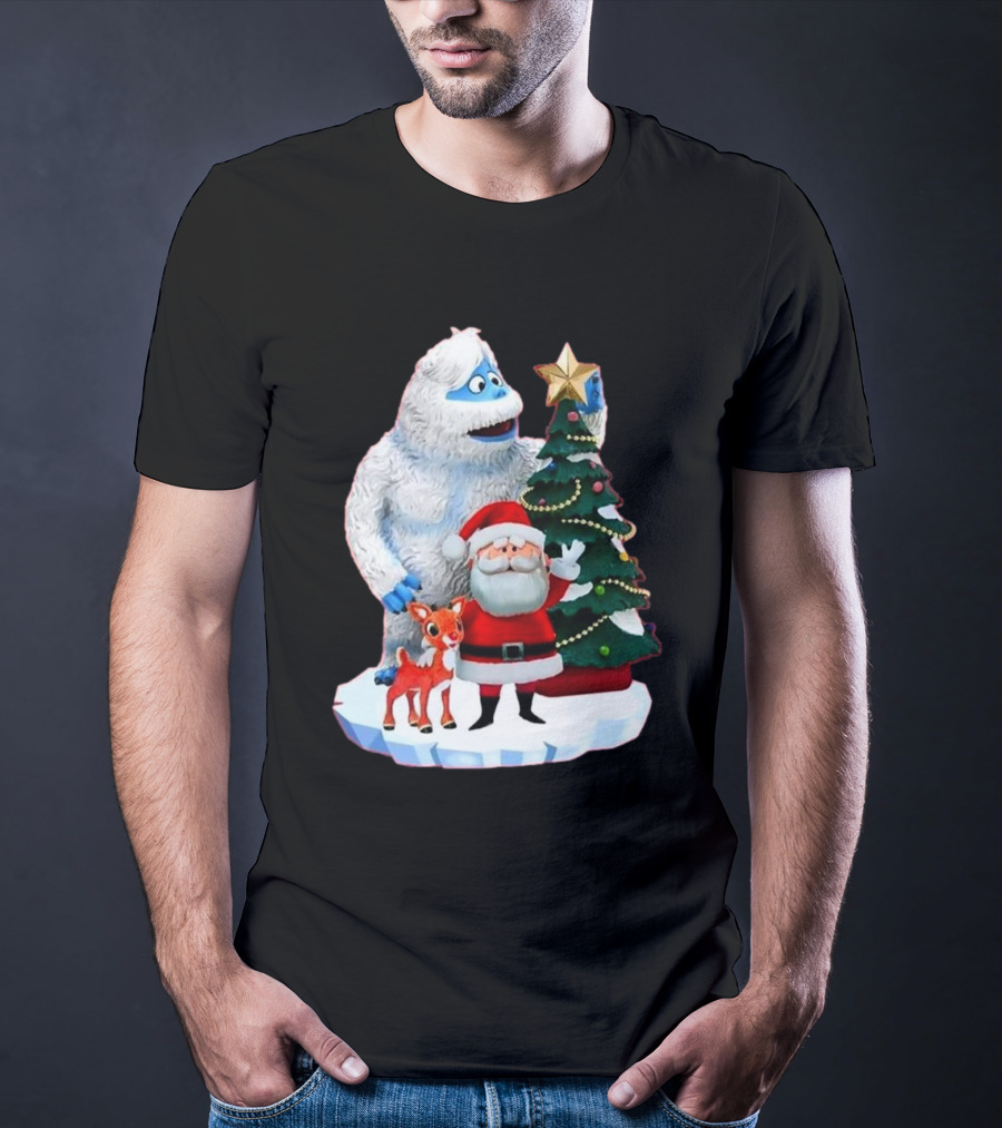 Bumble Rudolph Santa Christmas Tree Exclusive Rudolph The Red Nosed Reindeer T-Shirt