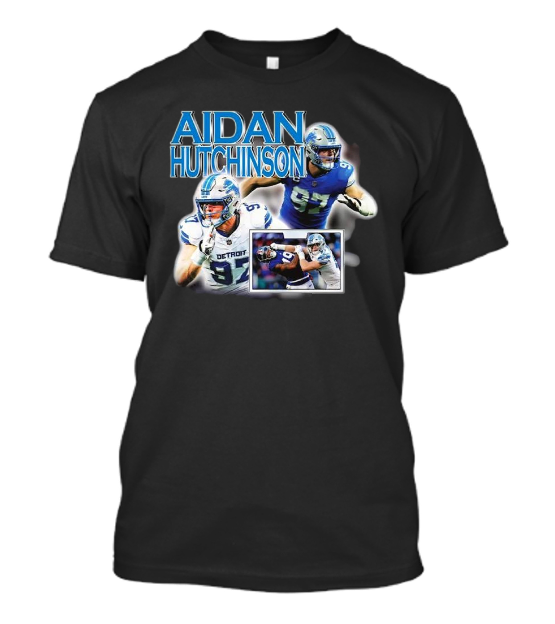 Aidan Hutchinson Detroit Lions Football T-Shirt