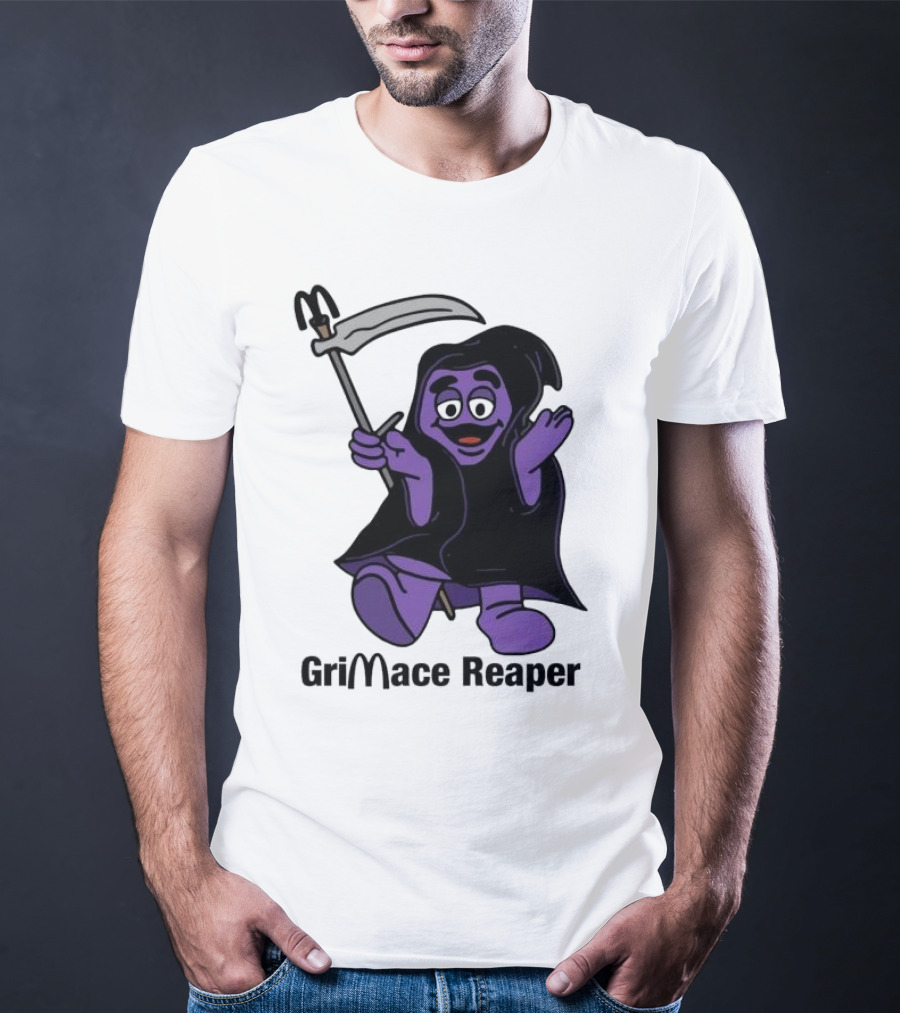 Grimace Reaper Grimace McDonald’s Crossover T-Shirt