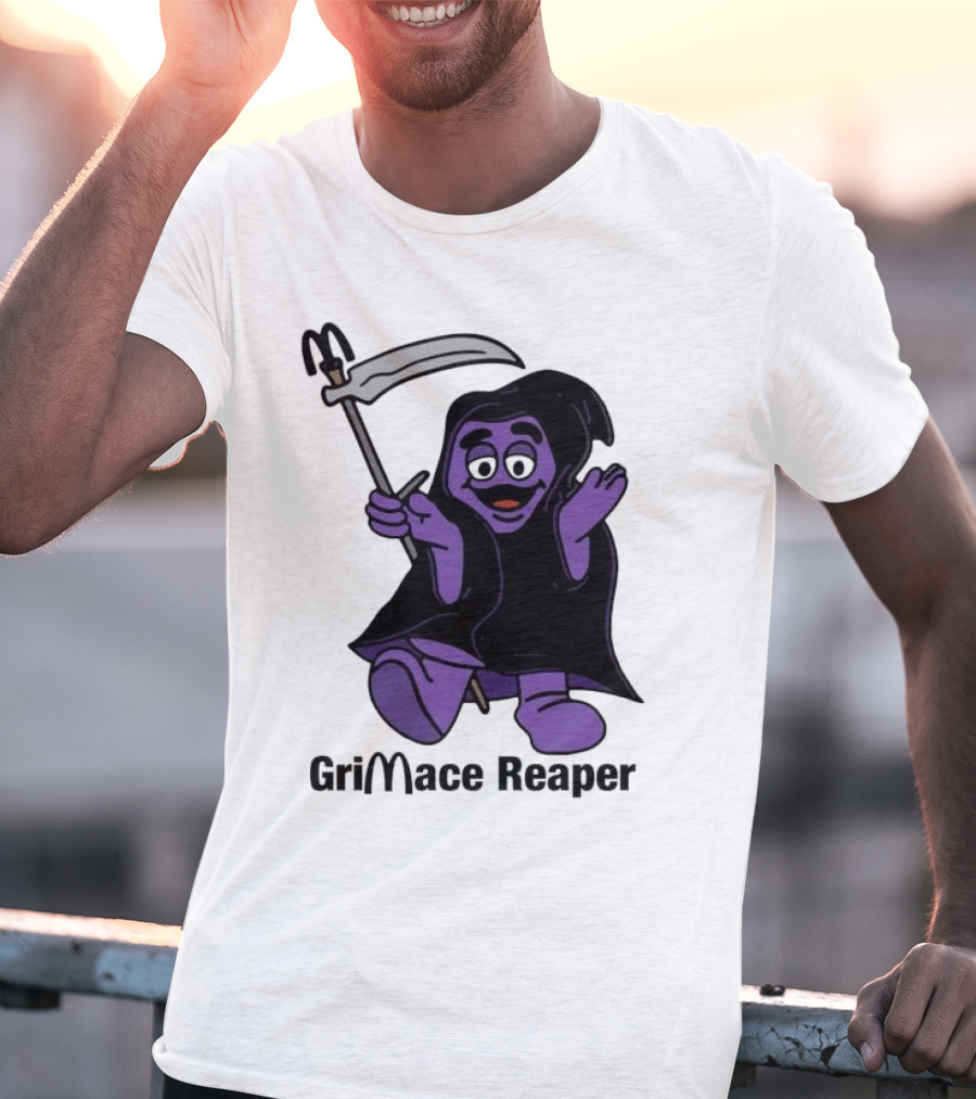Grimace Reaper Grimace McDonald’s Crossover T-Shirt