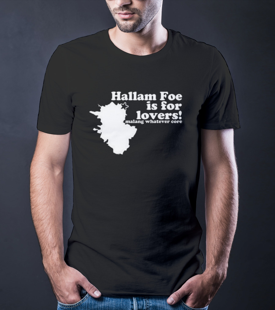 Hallam Foe Is For Lovers Malang Whatever Core Map Star T-Shirt