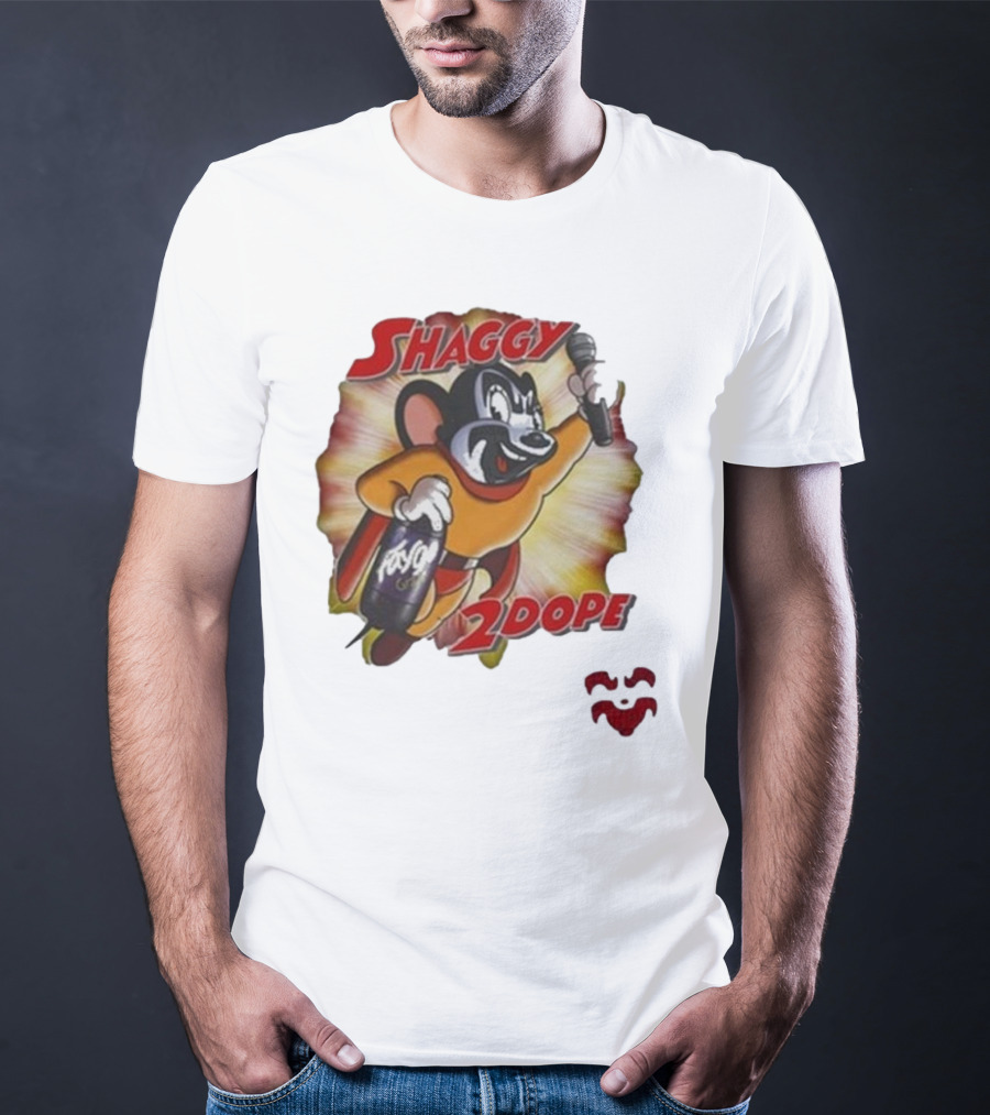Shaggy 2 Dope Mighty Faygo Mouse Microphone Iconic T-Shirt